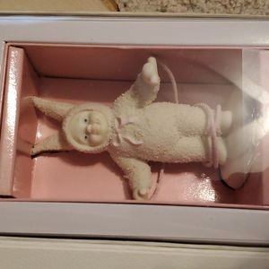 Springtime Stories of the Snowbunnies Jumping Rope Figurine NEW